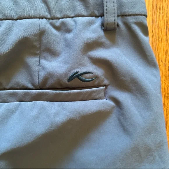 KJUS Golf Pant Womens 34 XS Steel Blue Ikala 7/8 Treggings Pull On Ankle Length - Picture 13 of 16